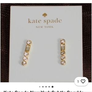 Kate Spade Crystal Stud Earrings